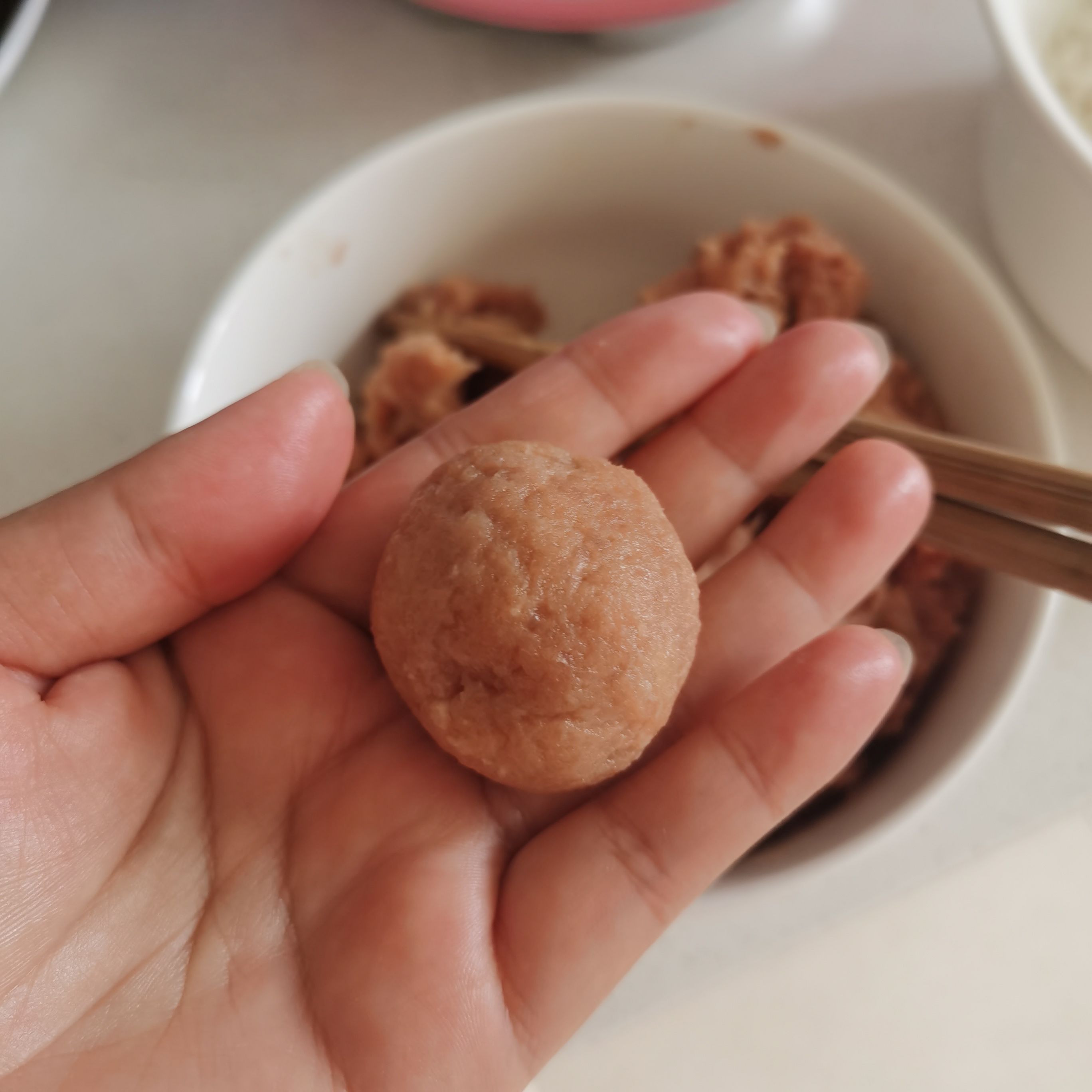 糯米珍珠丸子的做法-家常味蒸菜譜