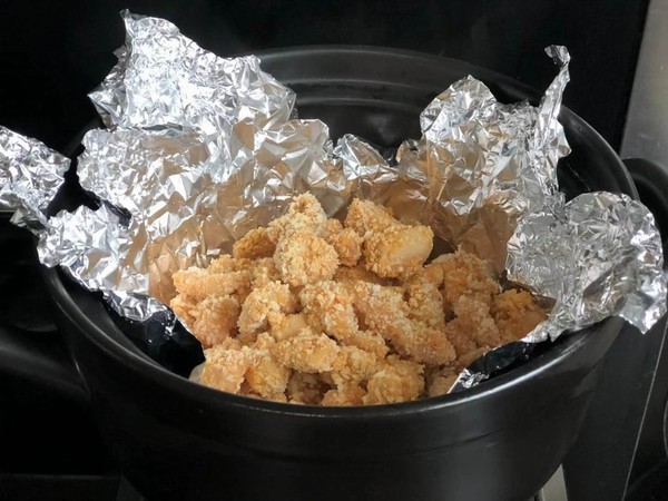 砂鍋烤雞米花的做法-家常味烤菜譜