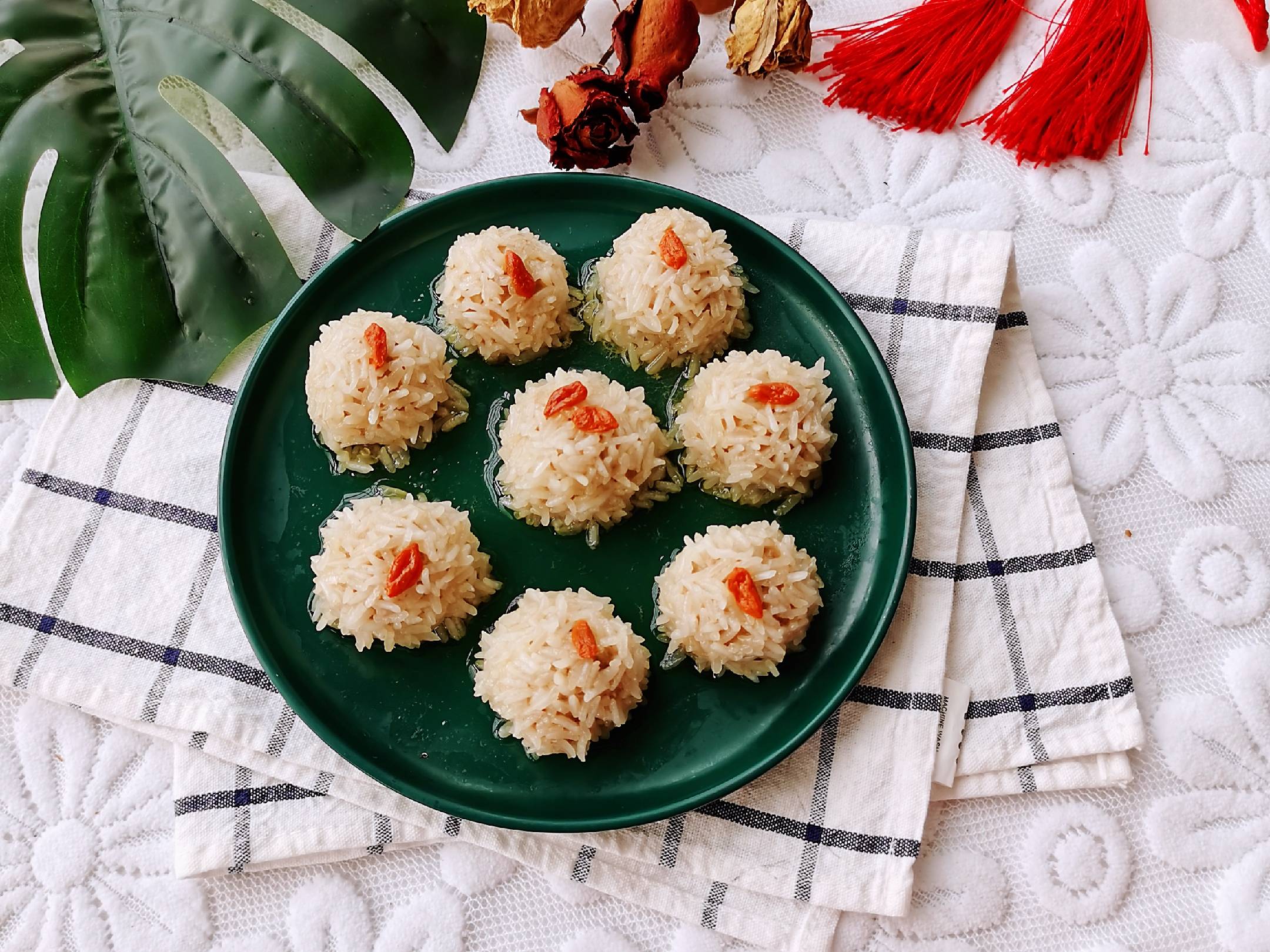 糯米珍珠丸子的做法-家常味蒸菜譜