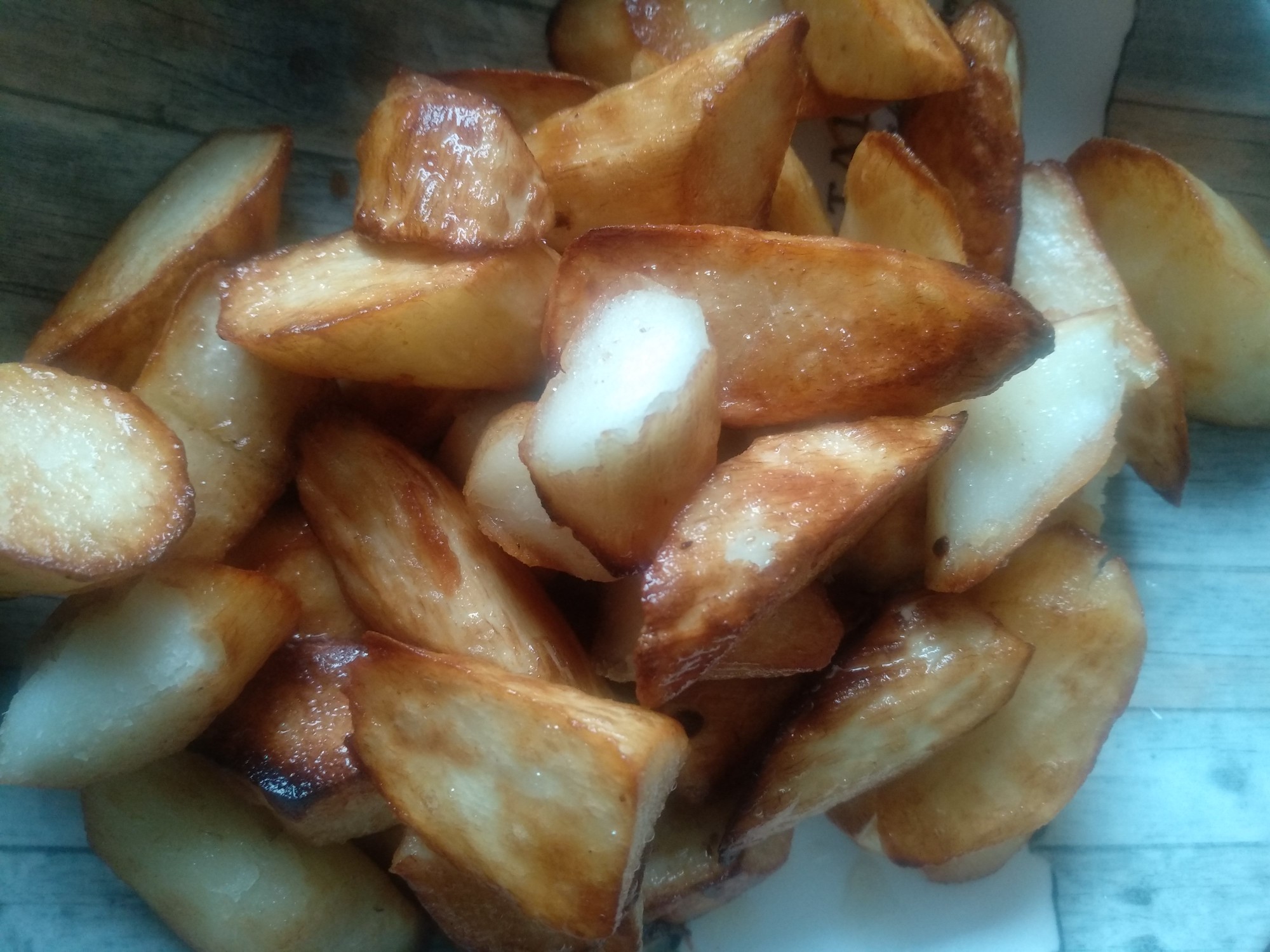 拔絲山藥的做法-家常味炸菜譜