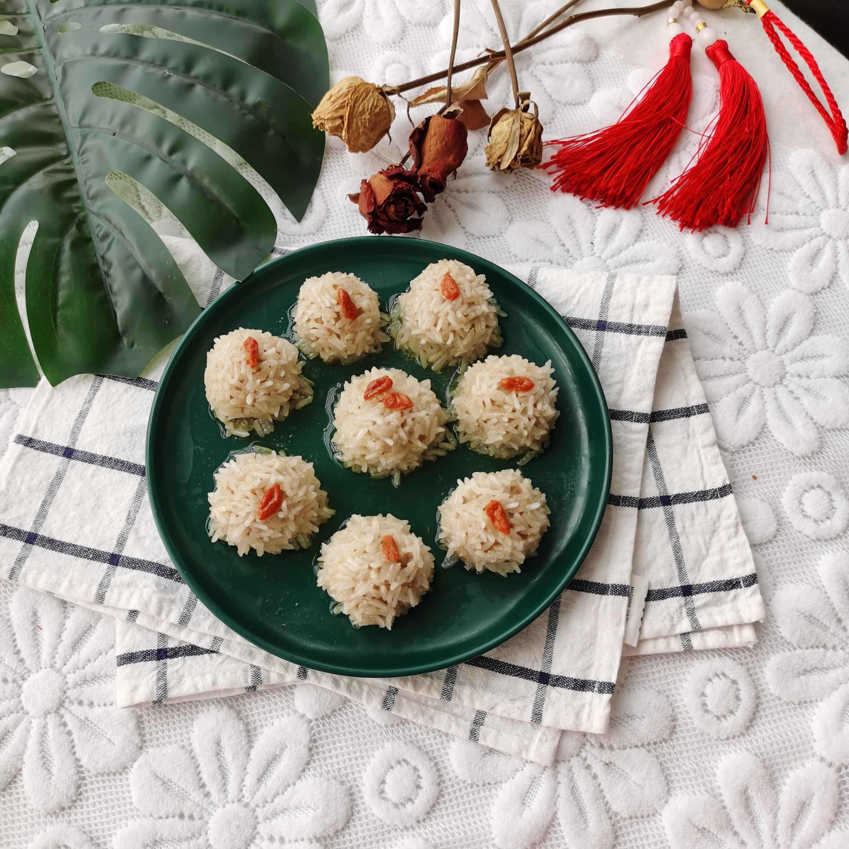 糯米珍珠丸子的做法-家常味蒸菜譜