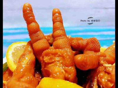 網(wǎng)紅檸檬鳳爪的做法-酸辣味煮菜譜