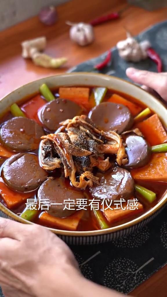 家庭版毛血旺的做法-麻辣味煮菜譜