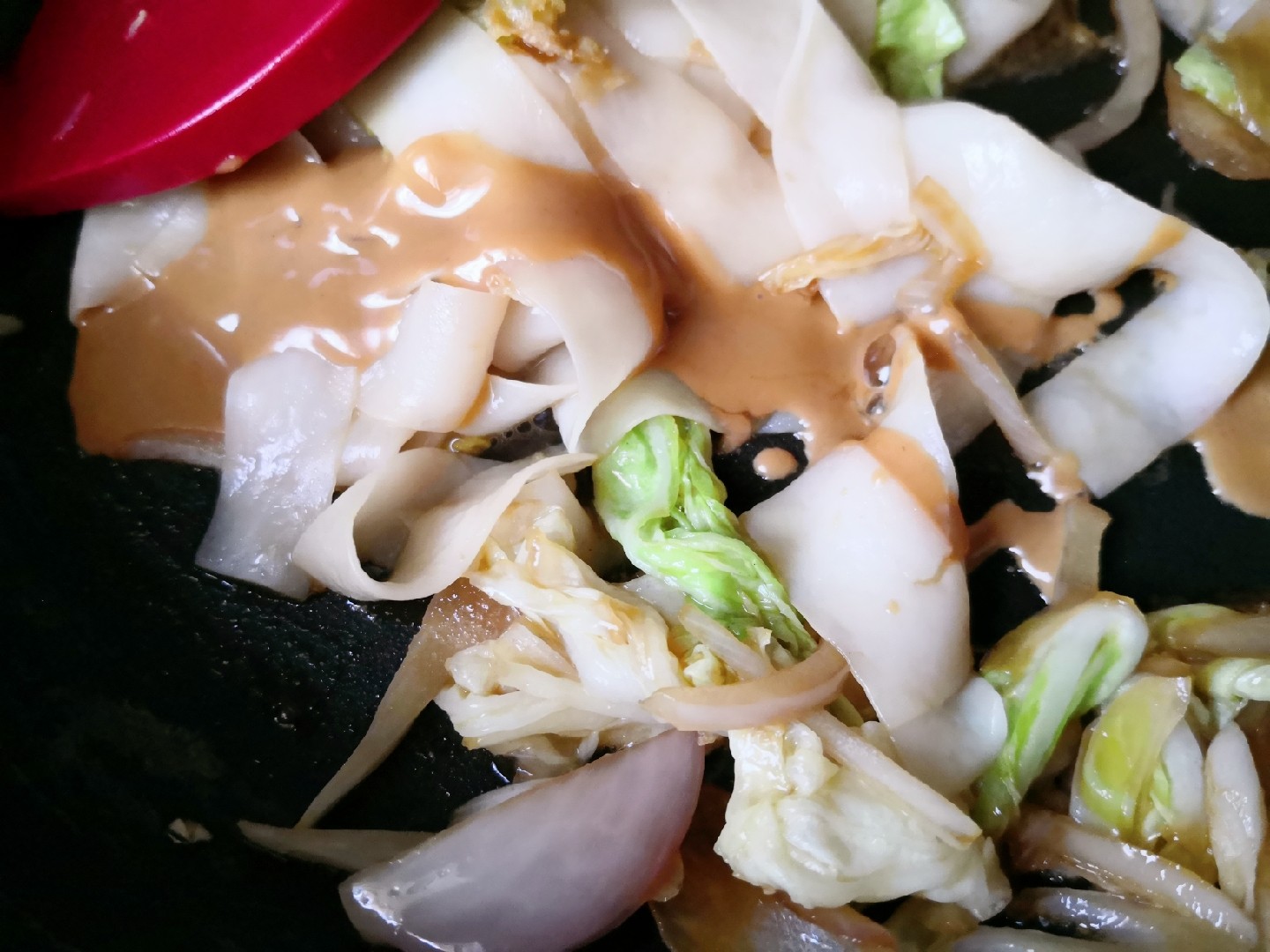 炒涼皮的做法-家常味炒菜譜