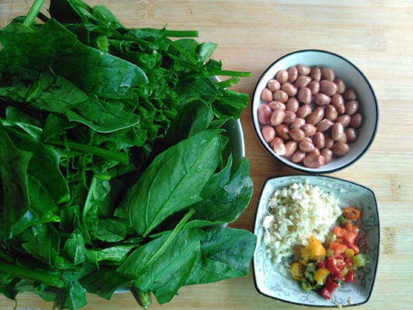 涼拌菠菜的做法-酸辣味煮菜譜