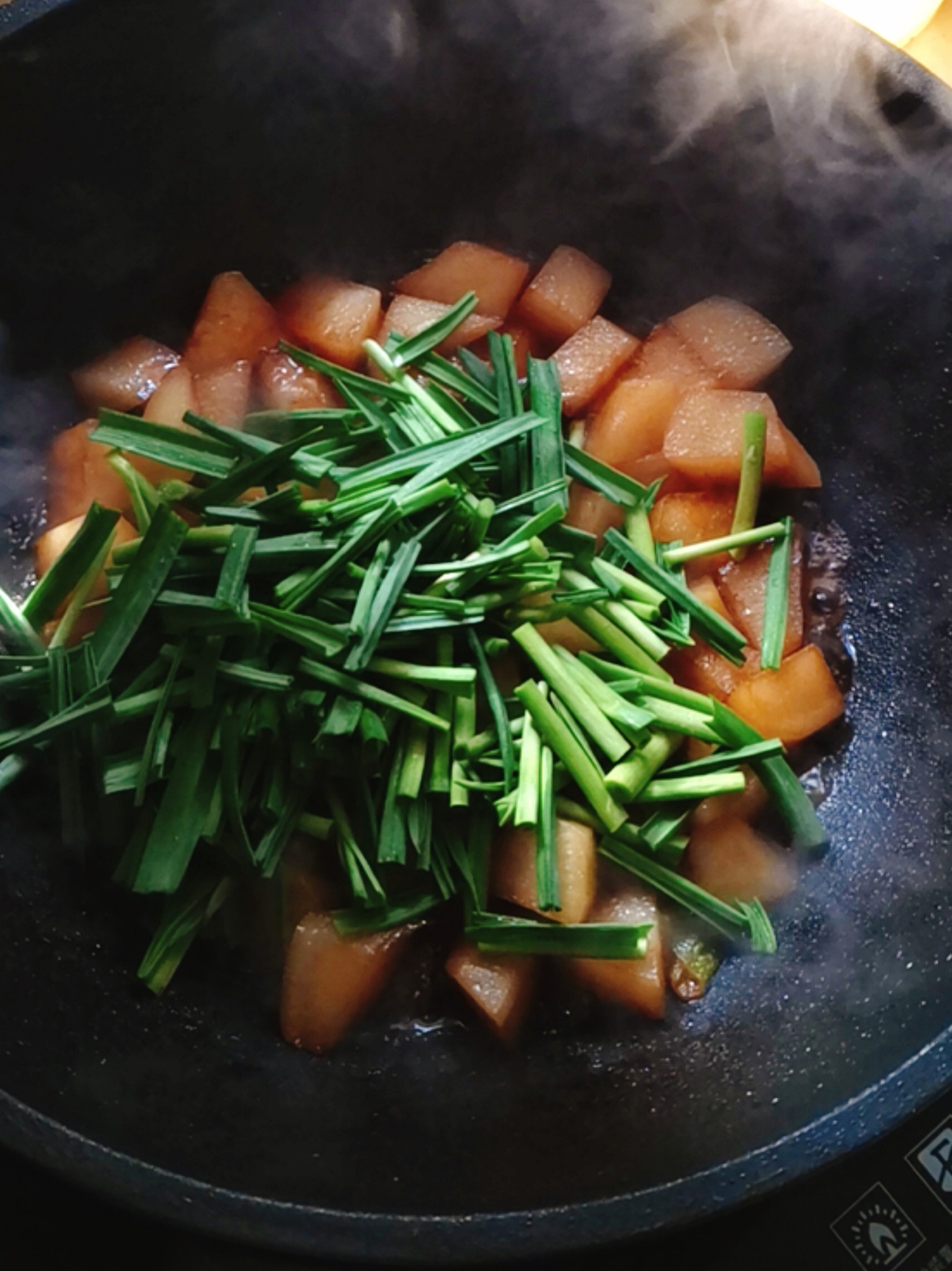 青蒜蘿卜的做法-咸鮮味燒菜譜