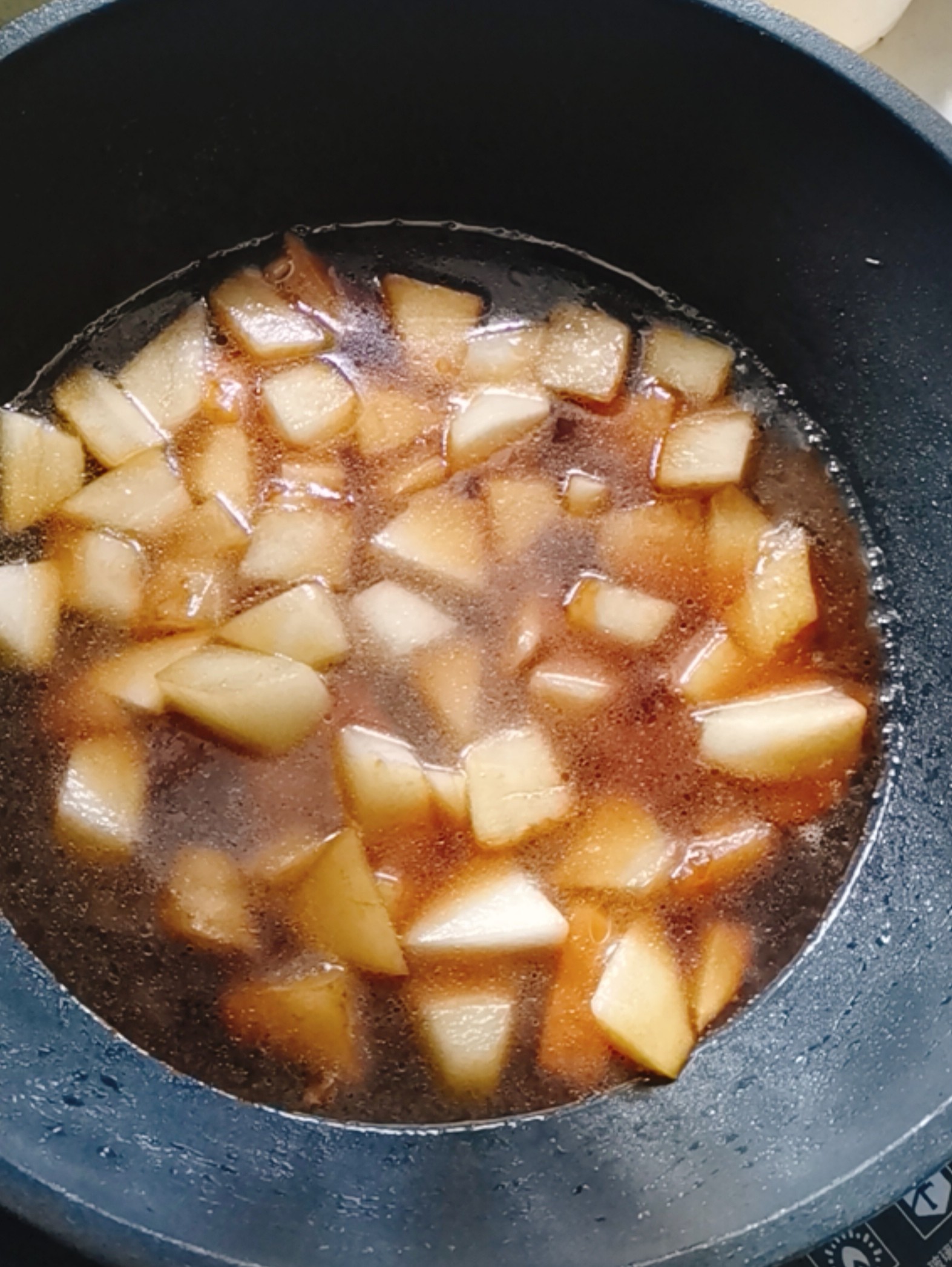 青蒜蘿卜的做法-咸鮮味燒菜譜