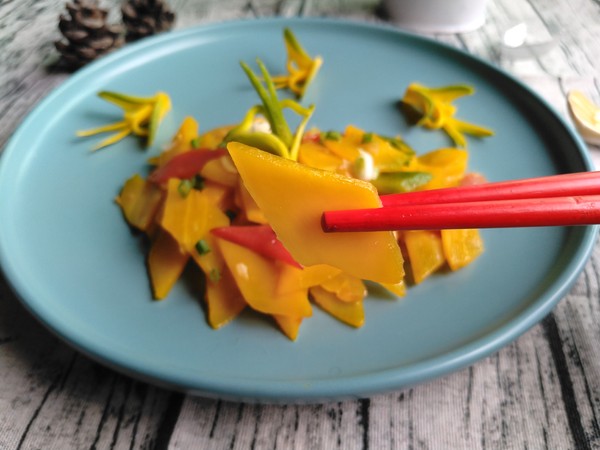 炒素蘿卜片的做法-咸鮮味炒菜譜