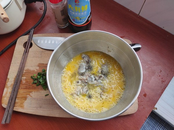 海蠣煎的做法-咸鮮味煎菜譜