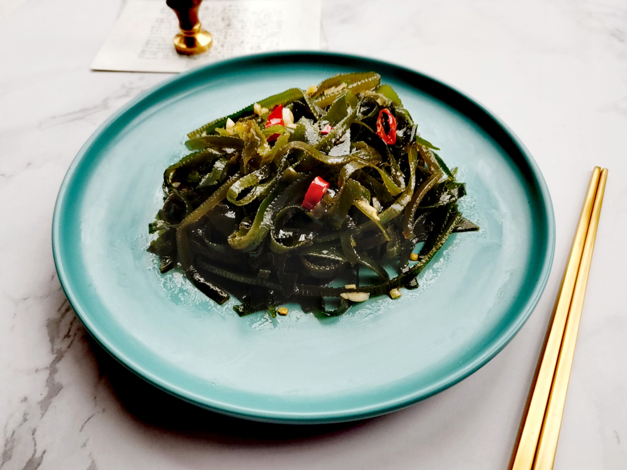 涼拌海帶的做法-咸鮮味拌菜譜