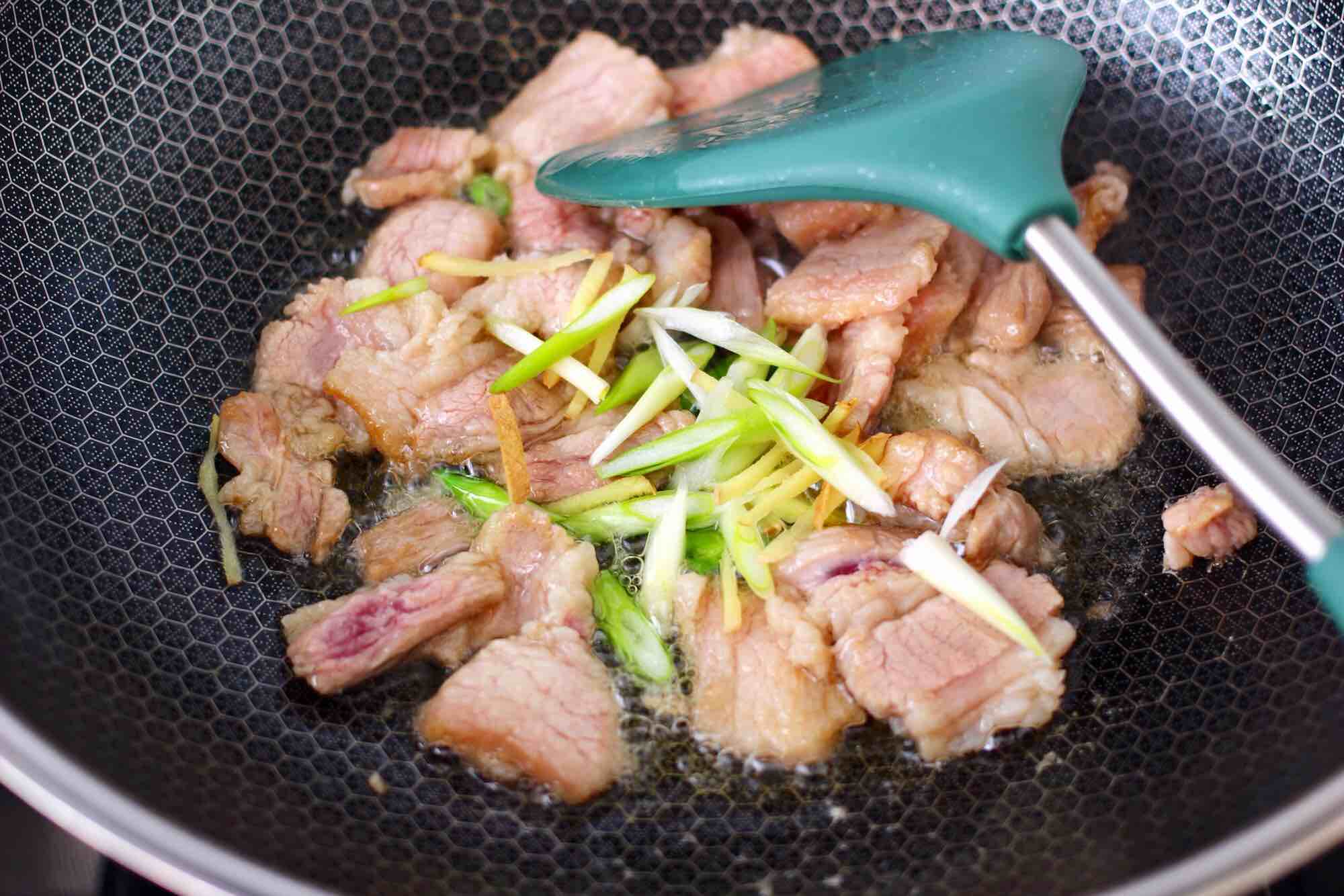 杏鮑菇扇貝花肉煲的做法-家常味燉菜譜