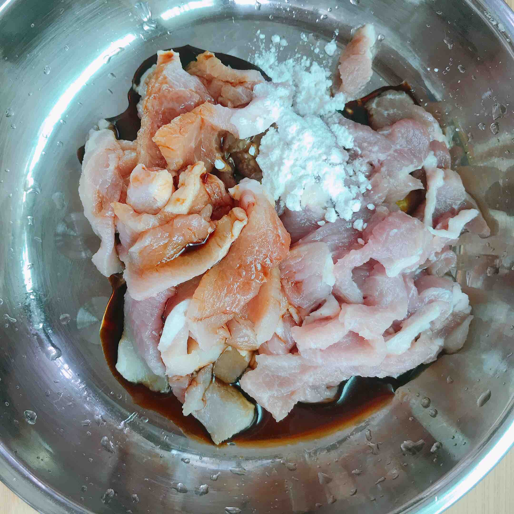 荷蘭豆炒肉片的做法-咸鮮味炒菜譜