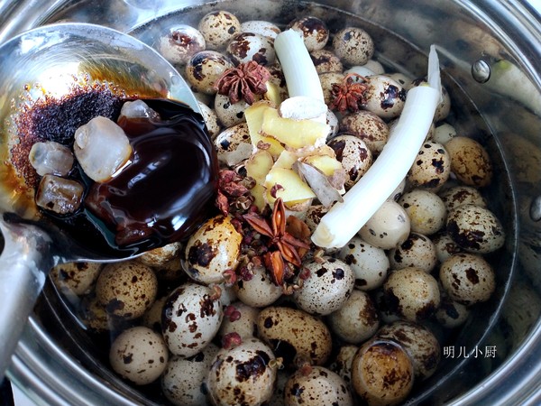 醬鵪鶉蛋的做法-家常味煮菜譜