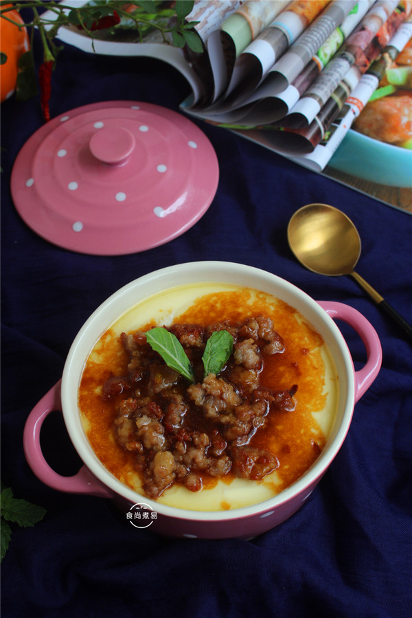 豆腐蒸雞蛋羹的做法-家常味蒸菜譜