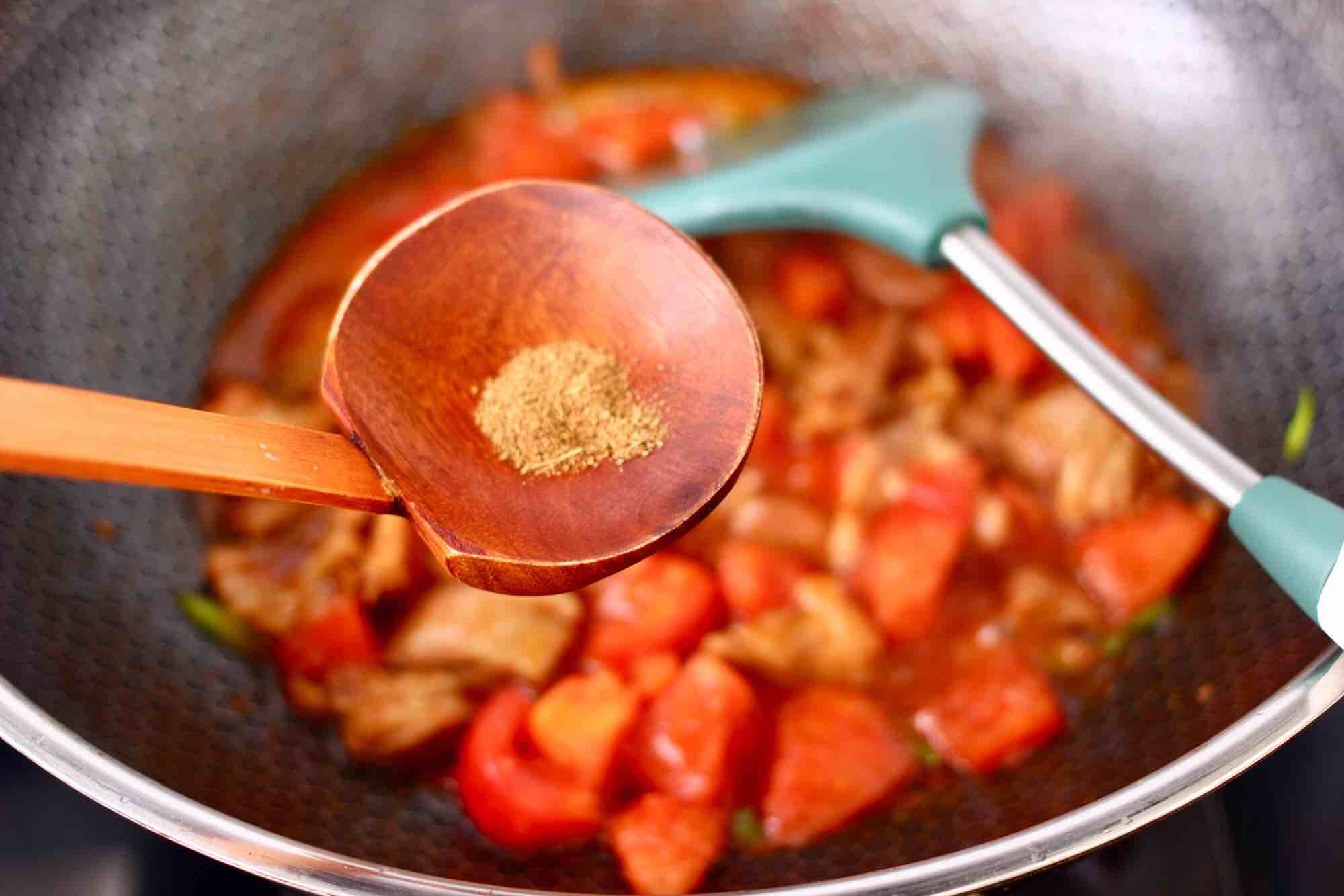 杏鮑菇扇貝花肉煲的做法-家常味燉菜譜