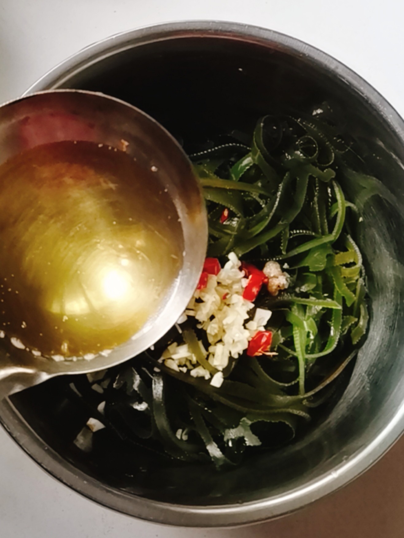 涼拌海帶的做法-咸鮮味拌菜譜