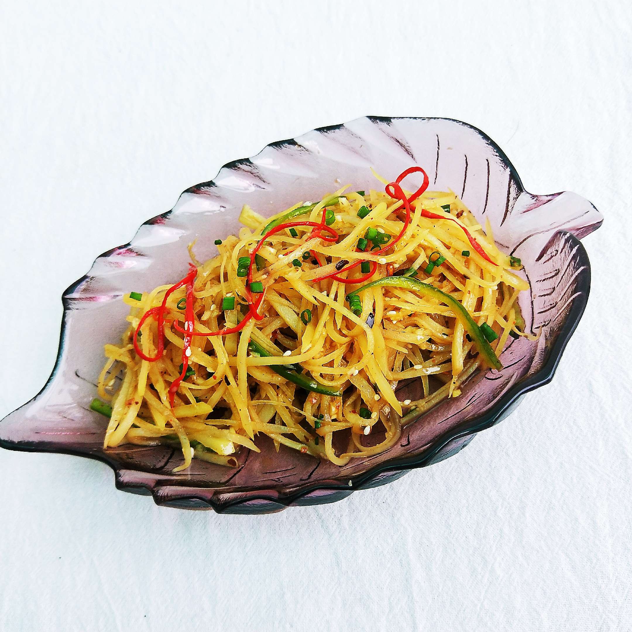 涼拌土豆絲的做法-香辣味拌菜譜