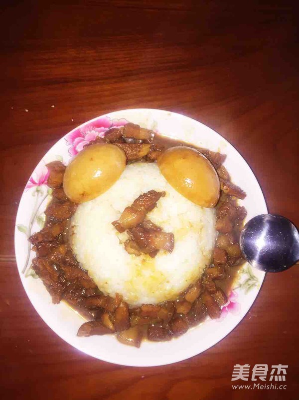 簡易鹵肉飯的做法-甜味鹵菜譜
