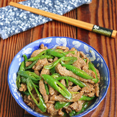 蠔油杭椒牛肉的做法-咸鮮味炒菜譜