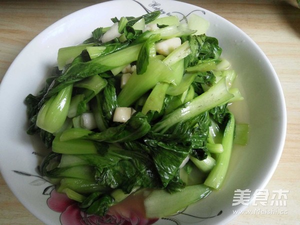 清炒小青菜的做法-家常味炒菜譜