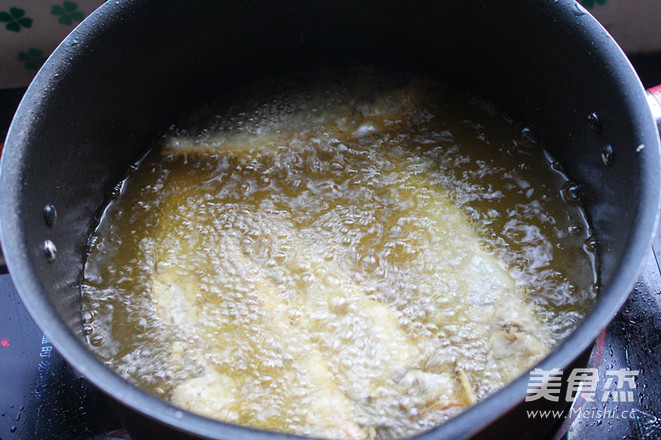 干炸黃花魚的做法-咸鮮味炸菜譜