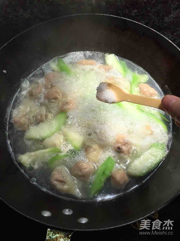 絲瓜湯煮云吞的做法-家常味煮菜譜