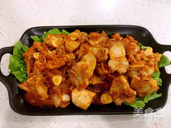 泡菜五花肉的做法-酸辣味炒菜譜