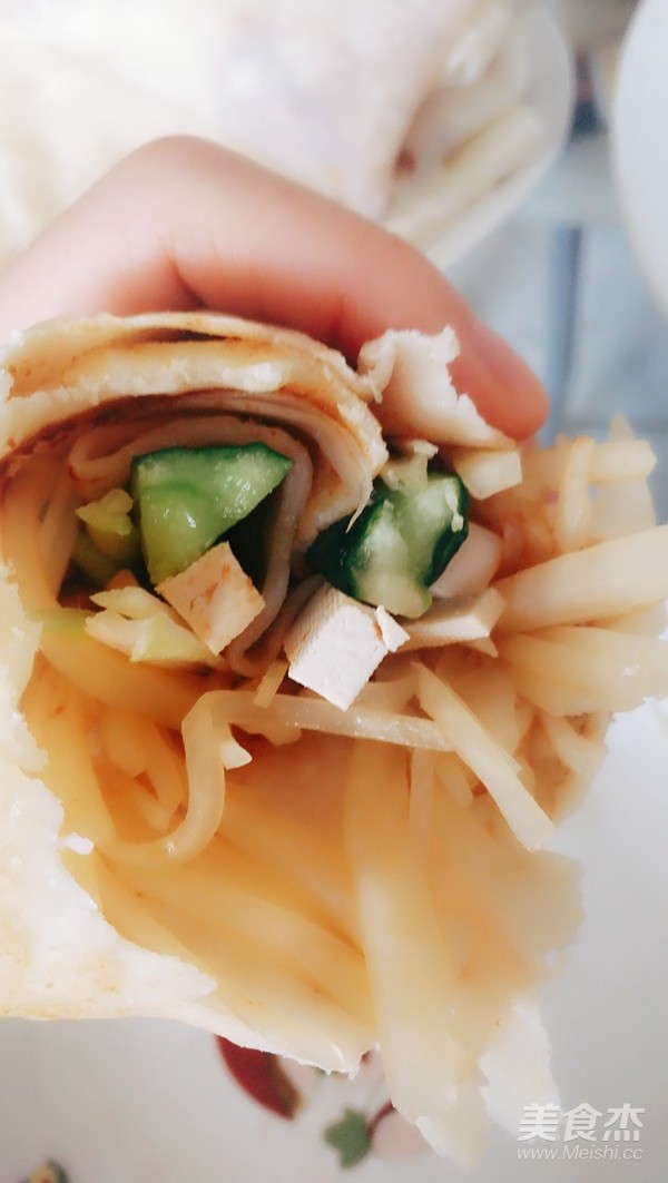 清炒土豆絲快手版的做法-家常味炒菜譜