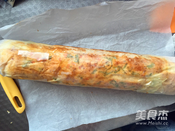 肉松面包卷的做法-咸鮮味烤菜譜