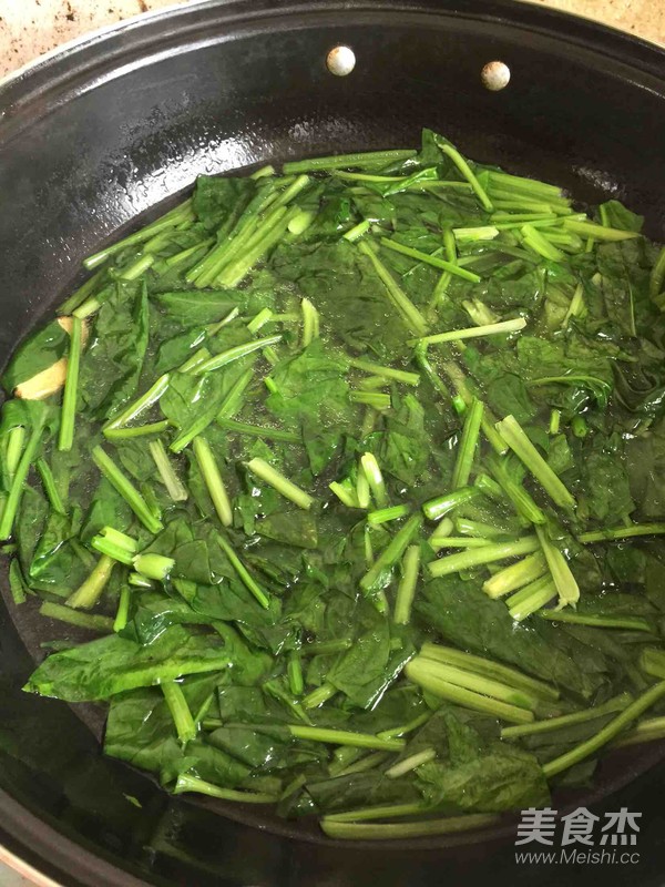 涼拌菠菜的做法-家常味拌菜譜