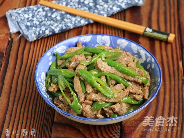 蠔油杭椒牛肉的做法-咸鮮味炒菜譜