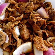 洋蔥黑椒牛肉的做法-黑椒味炒菜譜