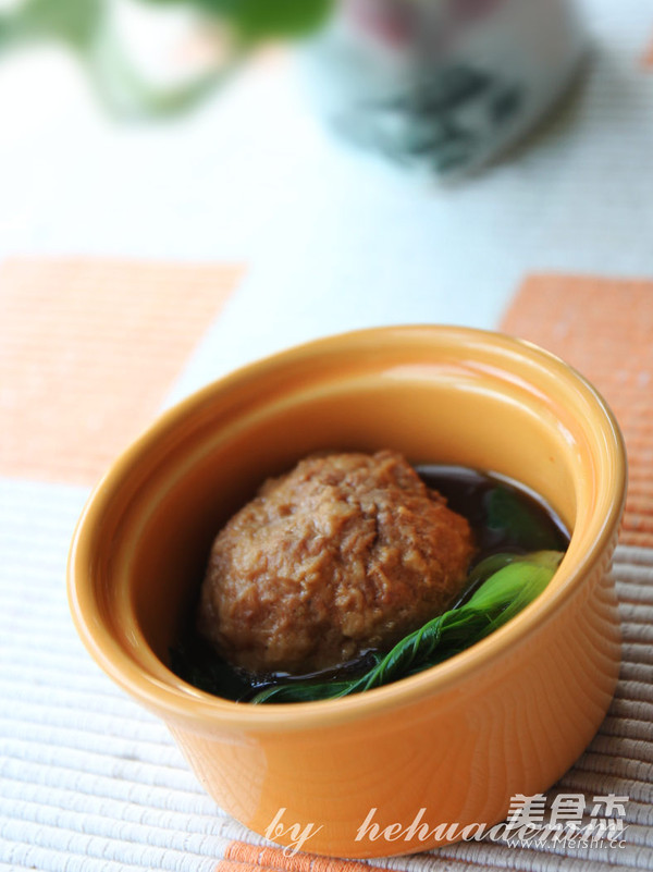 最好吃的揚(yáng)州獅子頭的做法-家常味煮菜譜