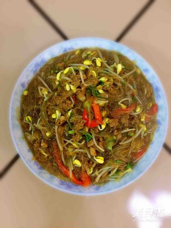 螞蟻上樹的做法-麻辣味燴菜譜