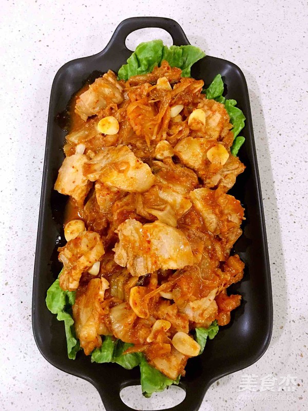 泡菜五花肉的做法-酸辣味炒菜譜