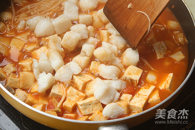 龍利魚(yú)豆腐煲的做法-家常味煮菜譜