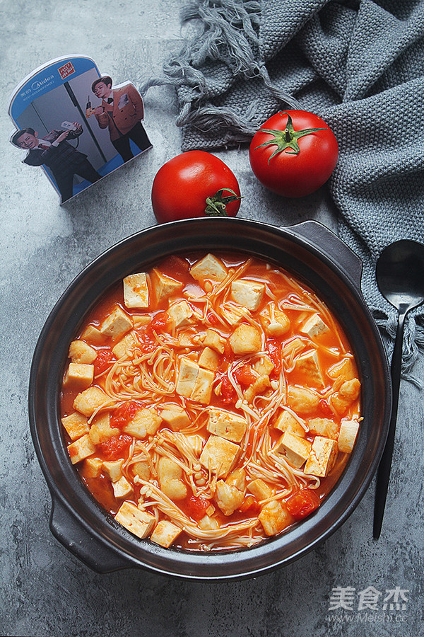 龍利魚(yú)豆腐煲的做法-家常味煮菜譜