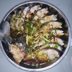 清蒸昌扁魚的做法-家常味蒸菜譜