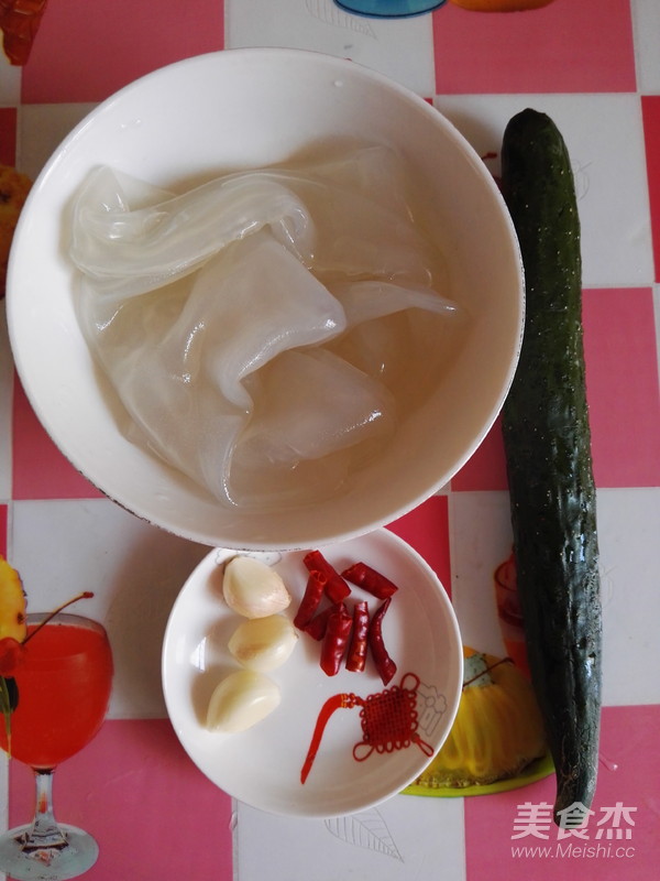 拉皮拌黃瓜的做法-香辣味拌菜譜