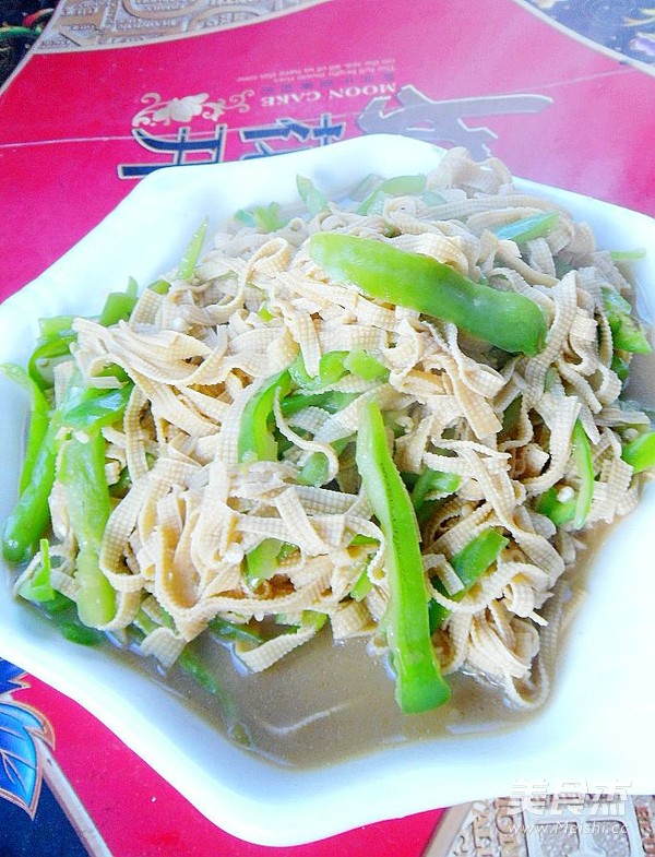 辣炒豆腐絲的做法-家常味炒菜譜