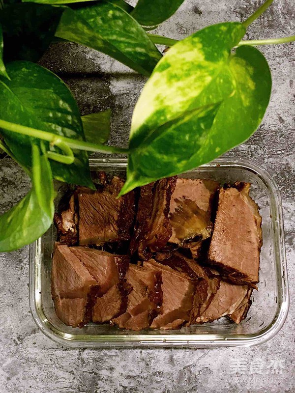 家常醬牛肉的做法-醬香味醬菜譜