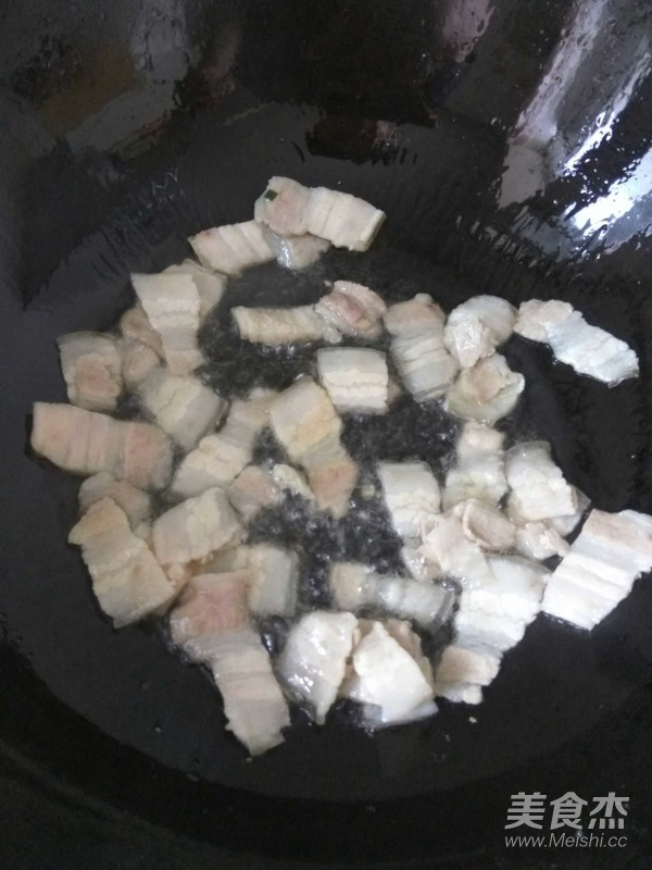 肉炒有機菜花的做法-家常味炒菜譜