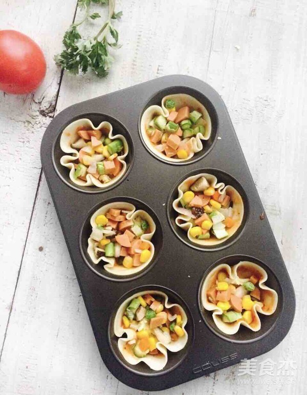 餃子皮披薩的做法-其它口味烘焙菜譜