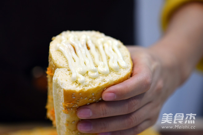 德普烤箱食譜——肉松面包卷的做法-甜味烘焙菜譜