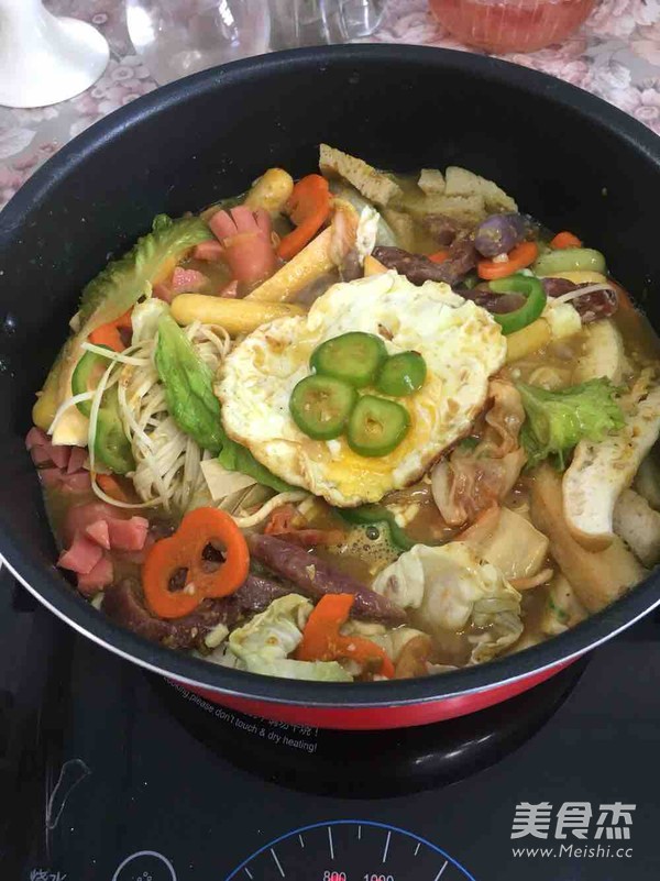 韓國年糕芝士火鍋的做法-咖喱味燉菜譜-易網健康養生網 韓國年糕芝士火鍋的做法-咖喱味燉菜譜