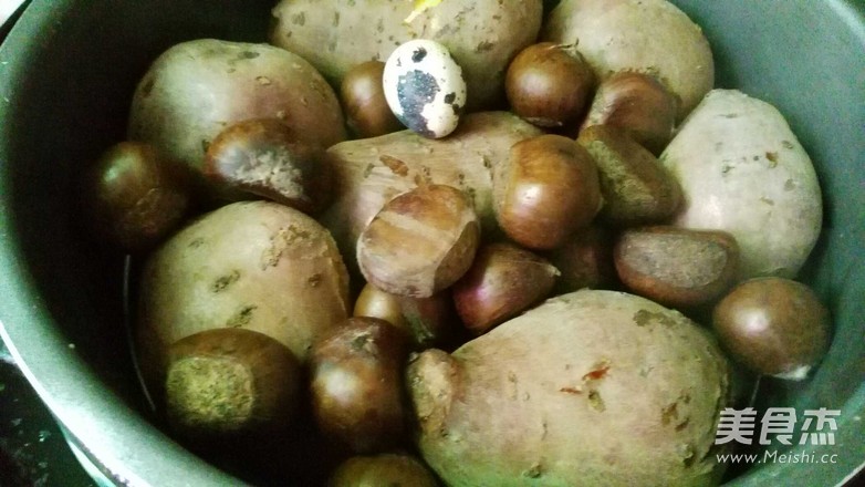 蒸紅薯、栗子的做法-其它口味蒸菜譜