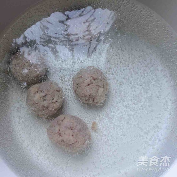 空心菜茄汁肉丸湯的做法-茄汁味煮菜譜