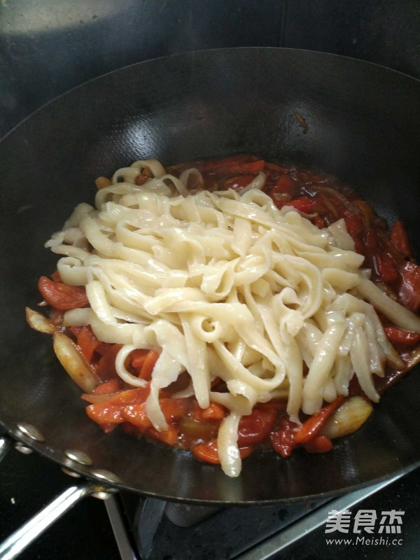 炒面的做法-咸鮮味炒菜譜