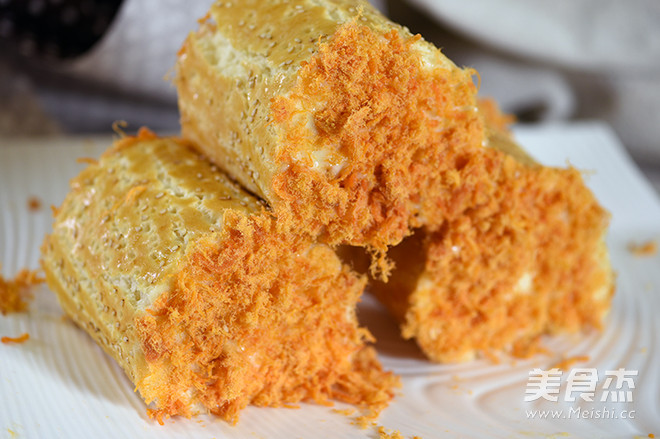 德普烤箱食譜——肉松面包卷的做法-甜味烘焙菜譜