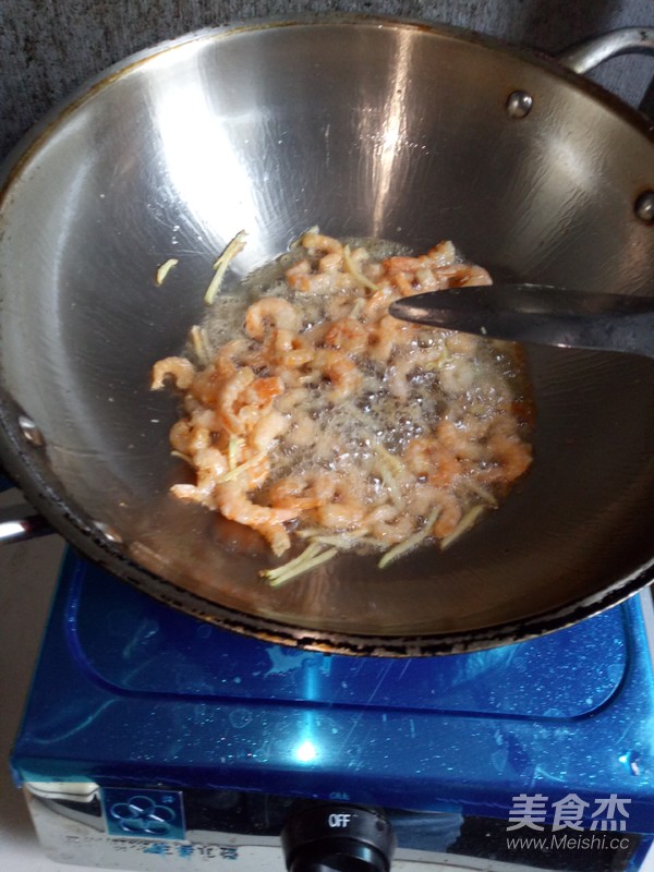 韭菜花炒蝦仁的做法-咸鮮味炒菜譜